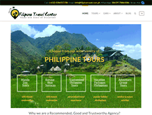 Tablet Screenshot of filipinotravel.com.ph